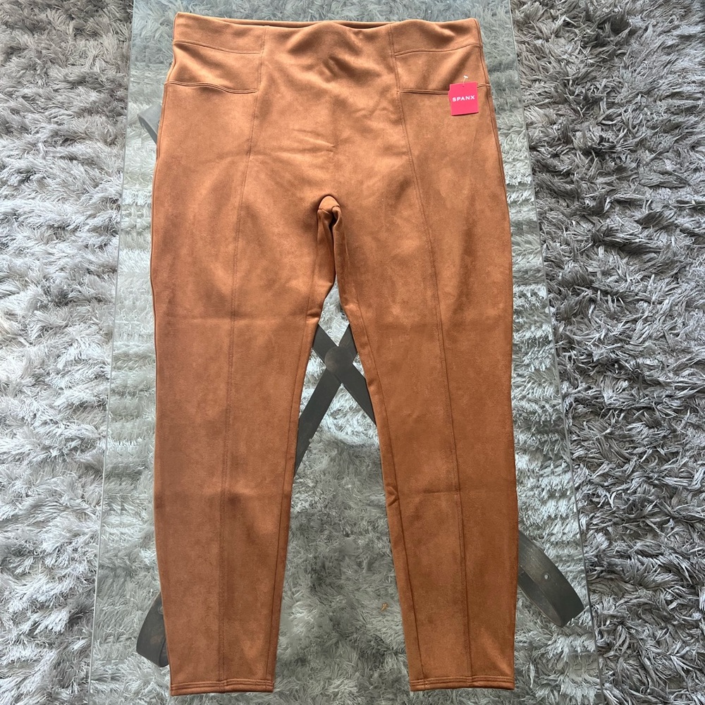 Spanx Suede Leggings